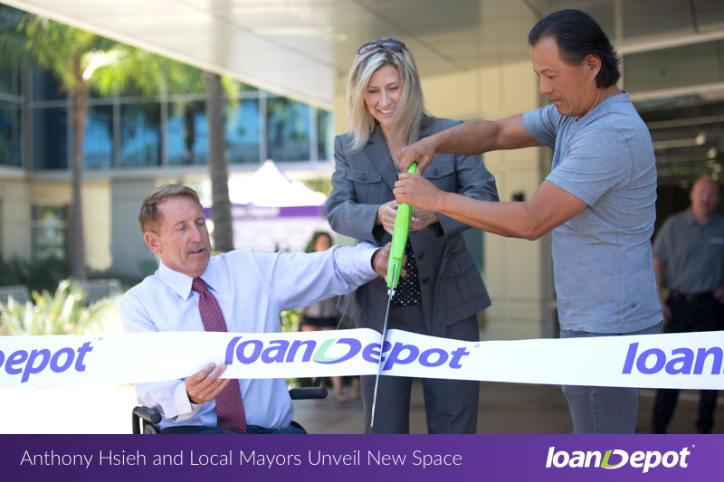 Foothill Ranch Ribbon-cutting Moment