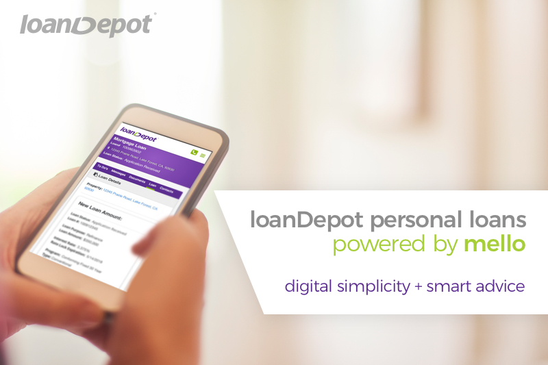 loanDepot Personal Loans powered by mello